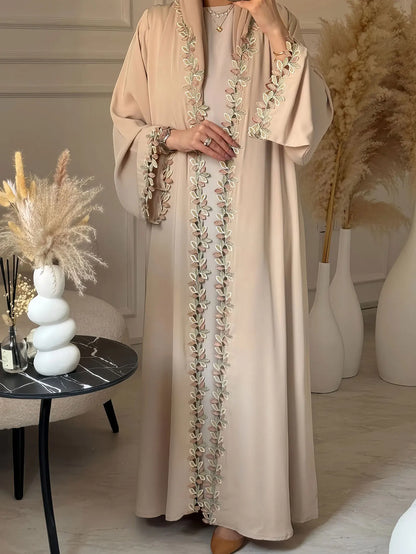 Elegant Beige Abaya