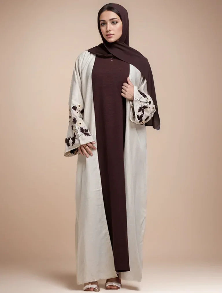 Apricot Muslim Abaya