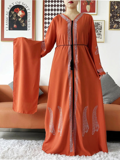 Chiffon Open Abaya