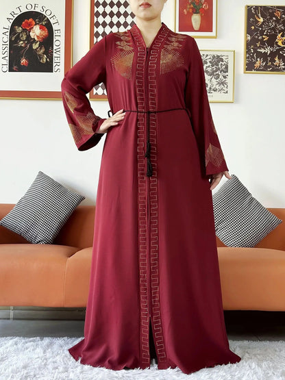 Chiffon Open Abaya